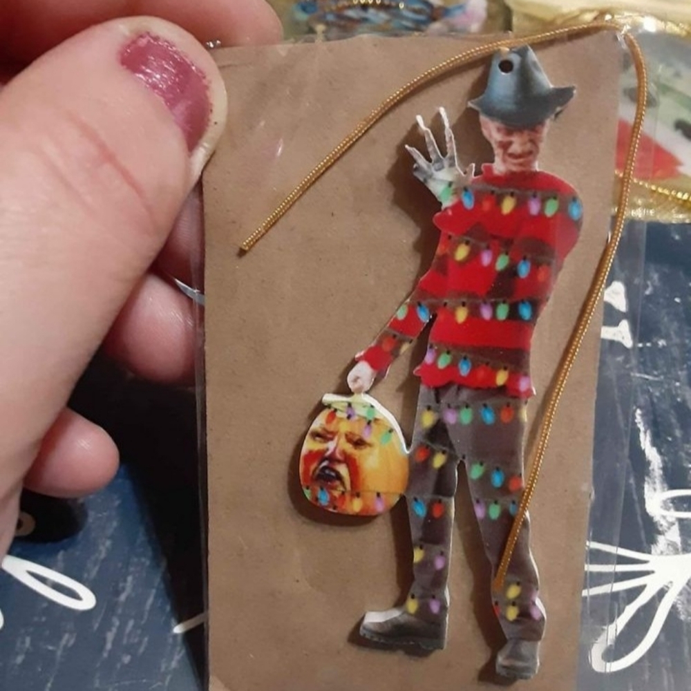 Freddy Kruger Ornament